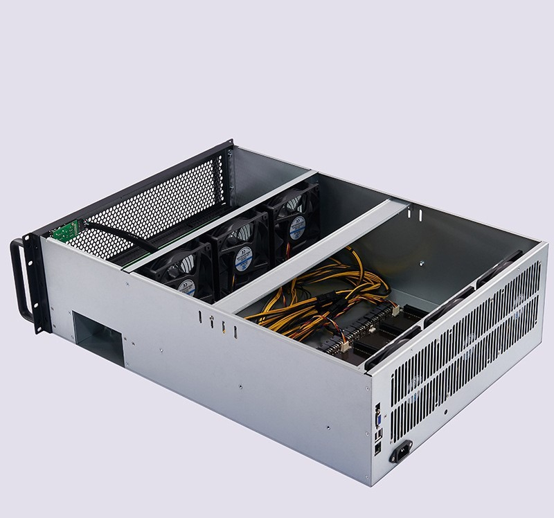 Промышленный серверный корпус  – обзор и цена 8 Gpu 4U Server Chassis